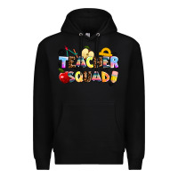 Black teacher squad Premium Hoodie - AdoDesignShop