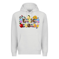Dove Grey teacher squad Premium Hoodie - AdoDesignShop
