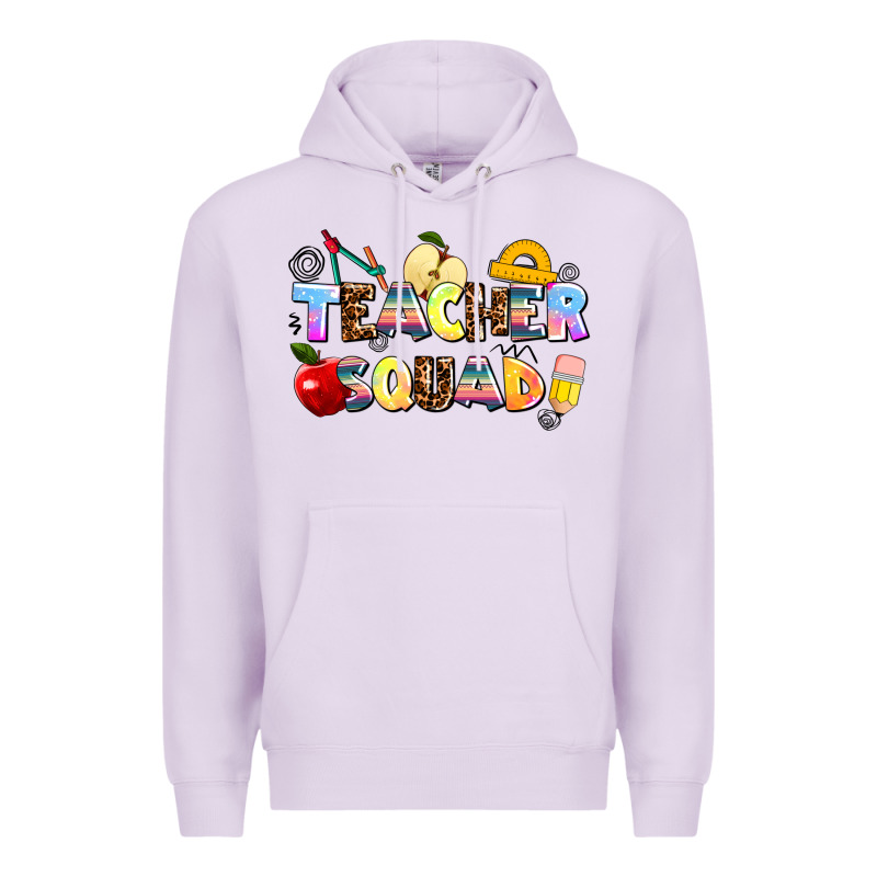 Teacher Squad Premium Hoodie by AdoDesignShop | Teevron
