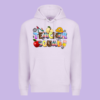 Teacher Squad Premium Hoodie Designed By Adodesignshop