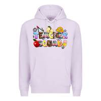 Lilac teacher squad Premium Hoodie - AdoDesignShop