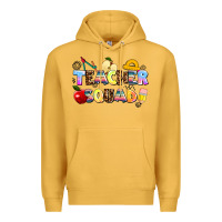 Mustard teacher squad Premium Hoodie - AdoDesignShop