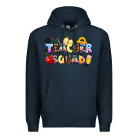 Navy teacher squad Premium Hoodie - AdoDesignShop