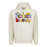 Oatmeal Heather teacher squad Premium Hoodie - AdoDesignShop