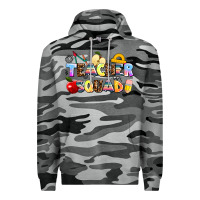 Slate Camo teacher squad Premium Hoodie - AdoDesignShop