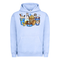 Pigment Grape Ice siberian husky coffee cups Urban Hoodie - Zillion Design Studio