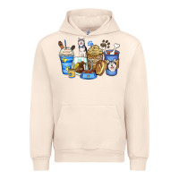 Sandshell siberian husky coffee cups Urban Hoodie - Zillion Design Studio