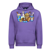 Tulip siberian husky coffee cups Urban Hoodie - Zillion Design Studio