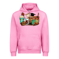 Fuchsia Pink lawyer coffee cups Urban Hoodie - Zillion Design Studio