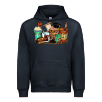 Navy lawyer coffee cups Urban Hoodie - Zillion Design Studio