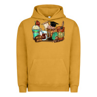 Pigment Peanut Butter lawyer coffee cups Urban Hoodie - Zillion Design Studio