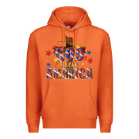 Carrot god bless america Premium Hoodie - texasbilliewilder