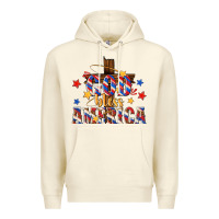 Sandshell god bless america Premium Hoodie - texasbilliewilder