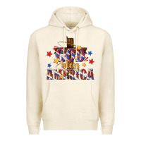 Tofu god bless america Premium Hoodie - texasbilliewilder