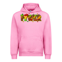Fuchsia Pink power juneteenth Urban Hoodie - texasbilliewilder