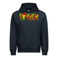 Navy power juneteenth Urban Hoodie - texasbilliewilder