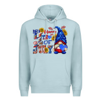 Blue Mist happy 4 th of july Premium Hoodie - texasbilliewilder
