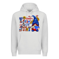 Dove Grey happy 4 th of july Premium Hoodie - texasbilliewilder