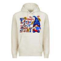 Oatmeal Heather happy 4 th of july Premium Hoodie - texasbilliewilder