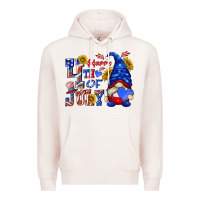 Pale Pink happy 4 th of july Premium Hoodie - texasbilliewilder