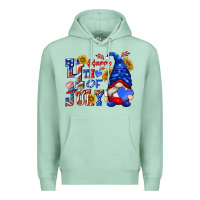 Seafoam happy 4 th of july Premium Hoodie - texasbilliewilder