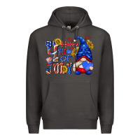 Smoke happy 4 th of july Premium Hoodie - texasbilliewilder