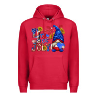 Cardinal happy 4 th of july Premium Hoodie - texasbilliewilder