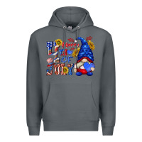 Rock happy 4 th of july Premium Hoodie - texasbilliewilder