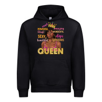 Black queen afro woman Urban Hoodie - texasbilliewilder