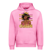 Fuchsia Pink queen afro woman Urban Hoodie - texasbilliewilder