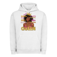 Pigment Lunar Rock queen afro woman Urban Hoodie - texasbilliewilder