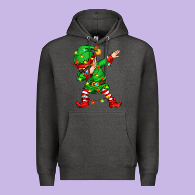 Dabbing Elf Premium Hoodie Designed By Zillion Design Studio