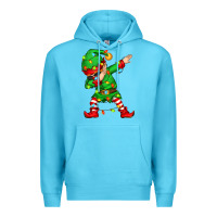 Ocean Blue dabbing elf Premium Hoodie - Zillion Design Studio