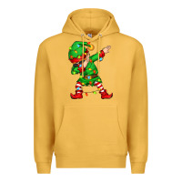 Mustard dabbing elf Premium Hoodie - Zillion Design Studio