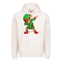 Pale Pink dabbing elf Premium Hoodie - Zillion Design Studio