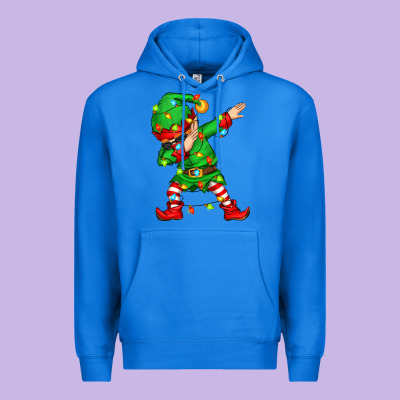 Dabbing Elf Premium Hoodie Designed By Zillion Design Studio