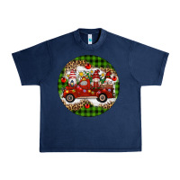 Navy christmas gnomes truck Urban Heavy Tee - Artiststas