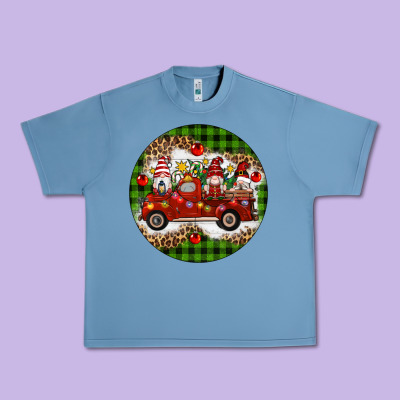 Christmas Gnomes Truck Urban Heavy Tee Designed By Artiststas