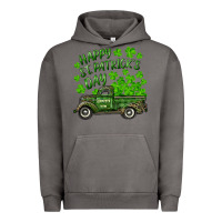 Pigment Tornado Happy st. patrick's day shamrock farm truck Urban Hoodie - RanaPortraitStore