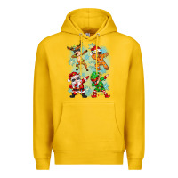 Lemon dabbing christmas Premium Hoodie - Zillion Design Studio