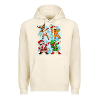 Tofu dabbing christmas Premium Hoodie - Zillion Design Studio