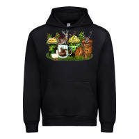 Black hunter coffee cups Urban Hoodie - Zillion Design Studio