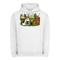 Pigment Lunar Rock hunter coffee cups Urban Hoodie - Zillion Design Studio