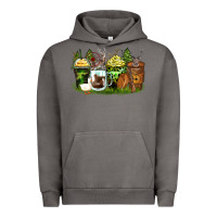 Pigment Tornado hunter coffee cups Urban Hoodie - Zillion Design Studio