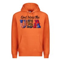 Carrot god bless the usa Premium Hoodie - texasbilliewilder