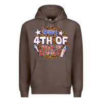 Coffee happy 4th of july billie wilder Premium Hoodie - texasbilliewilder