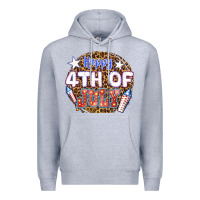 Heather Grey happy 4th of july billie wilder Premium Hoodie - texasbilliewilder