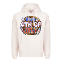 Pale Pink happy 4th of july billie wilder Premium Hoodie - texasbilliewilder
