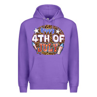Purple happy 4th of july billie wilder Premium Hoodie - texasbilliewilder