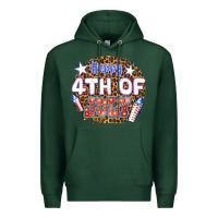 Sports Green happy 4th of july billie wilder Premium Hoodie - texasbilliewilder